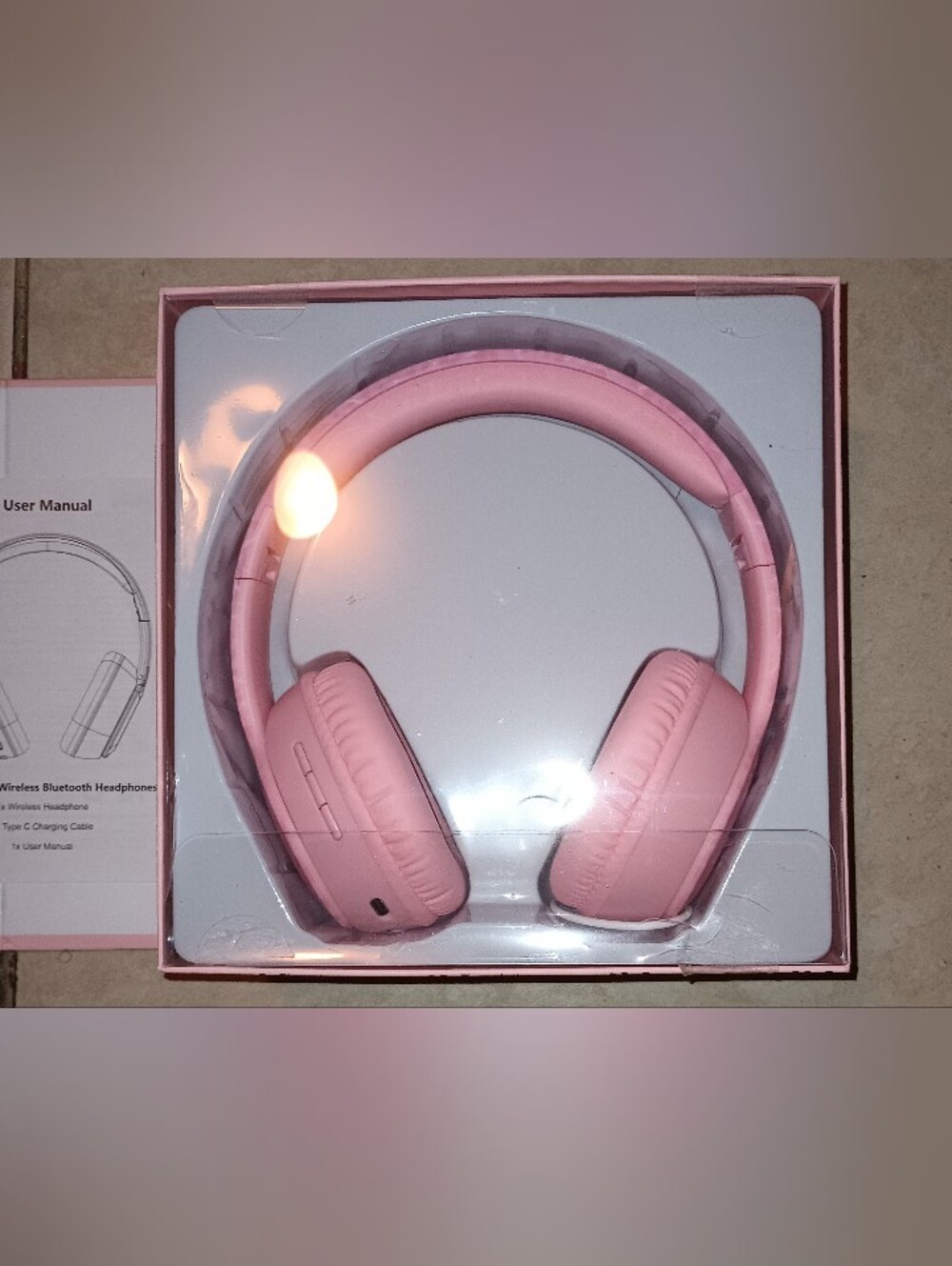 Pink JUICY COUTURE Wireless Headphones